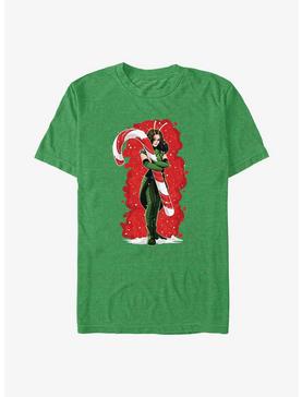 Marvel Guardians of the Galaxy Holiday Special Mantis Candy Cane Hug T-Shirt, , hi-res