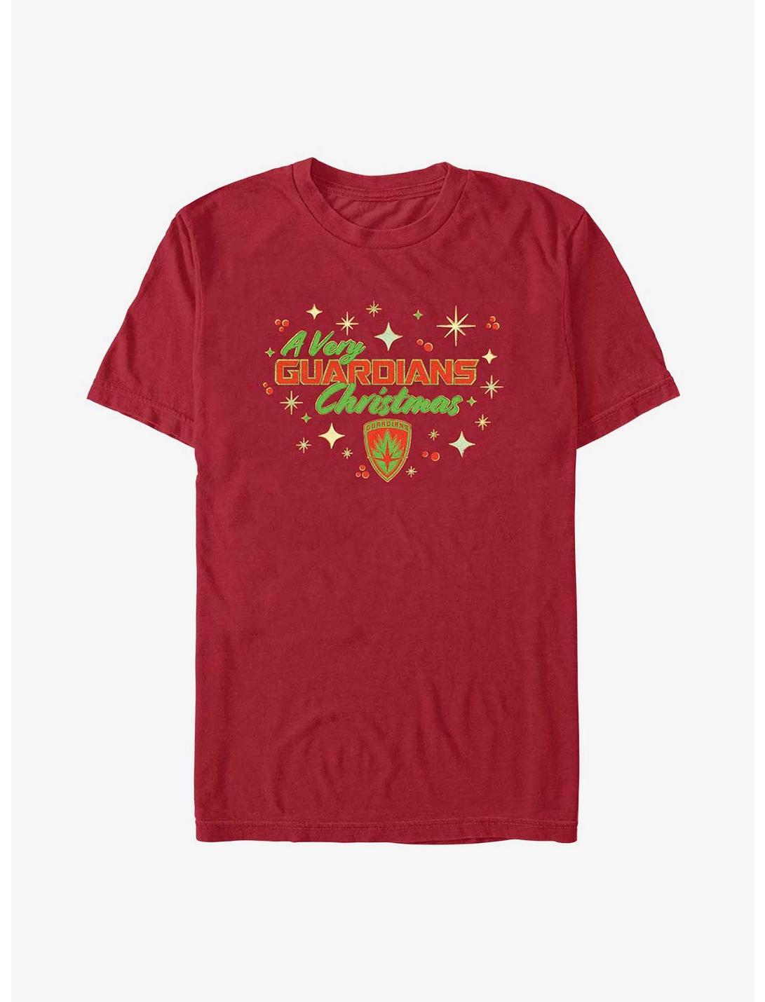 Marvel Guardians of the Galaxy Holiday Special A Very Guardians Christmas T-Shirt, CARDINAL, hi-res