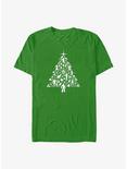 Marvel Guardians of the Galaxy Holiday Special Holiday Tree T-Shirt, KELLY, hi-res