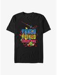 Marvel Guardians of the Galaxy Holiday Special Yondu Ruined Christmas T-Shirt, BLACK, hi-res