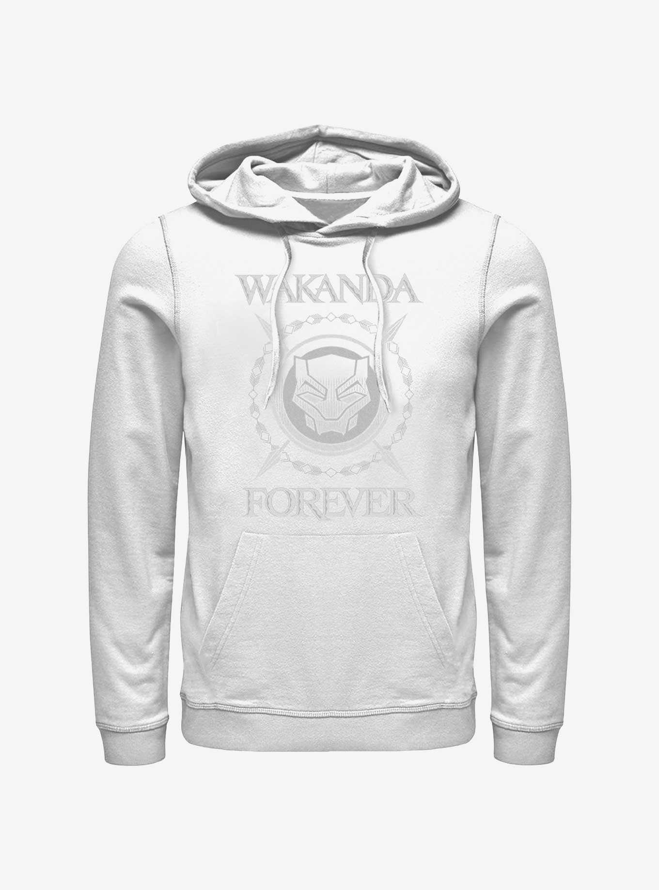 Marvel Black Panther: Wakanda Forever Crossed Spears Logo Hoodie, , hi-res