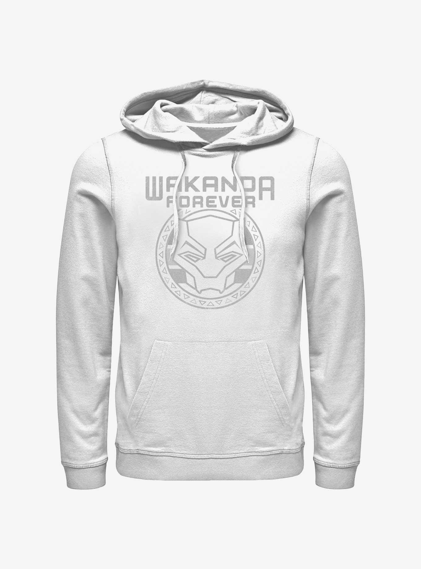 Marvel Black Panther: Wakanda Forever Badge Logo Hoodie, , hi-res