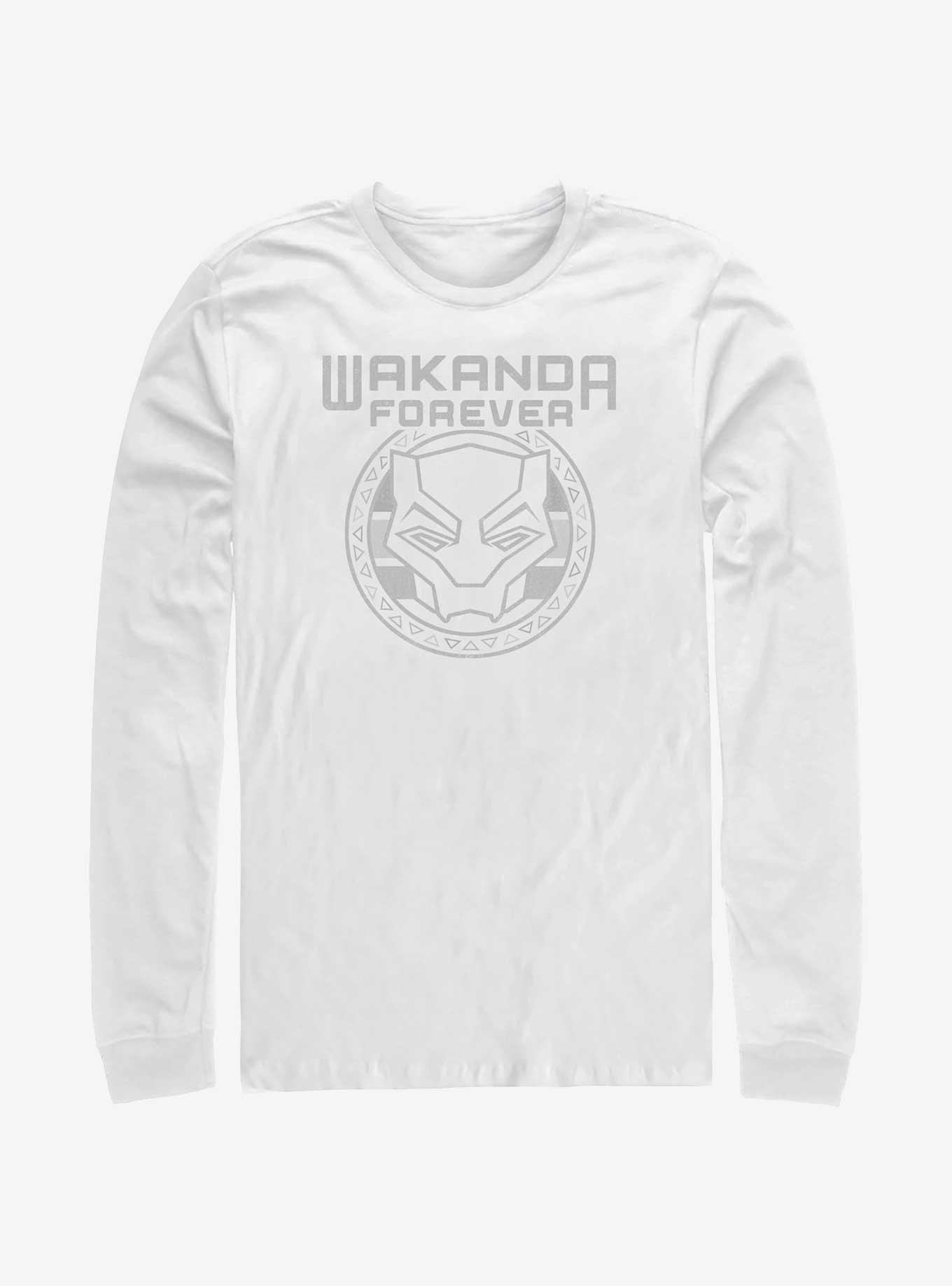 Marvel Black Panther: Wakanda Forever Badge Logo Long-Sleeve T-Shirt, , hi-res