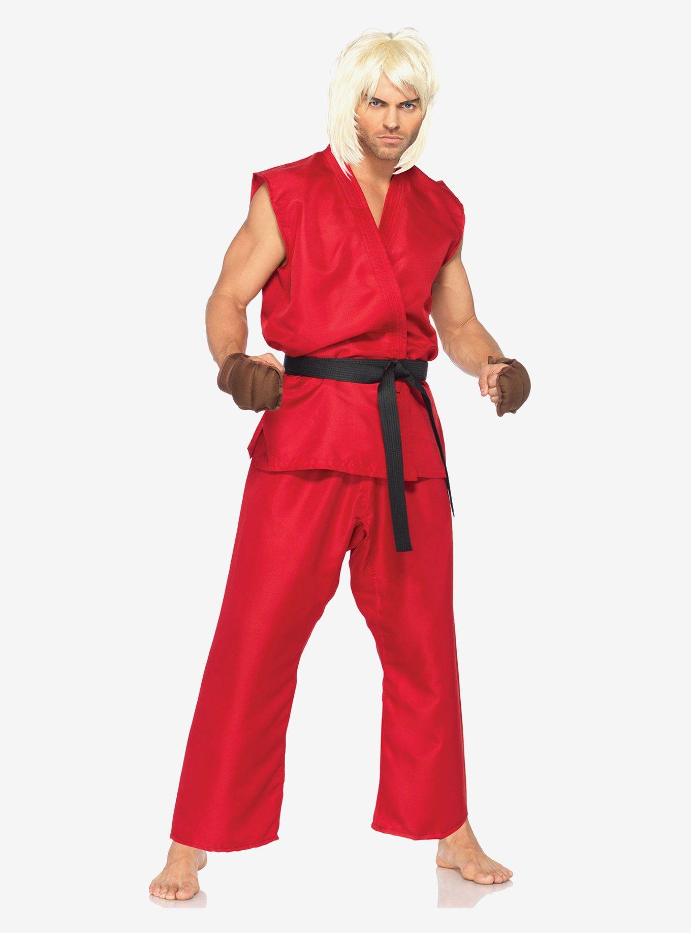 Street Fighter 4 Piece Ken Costume, , hi-res