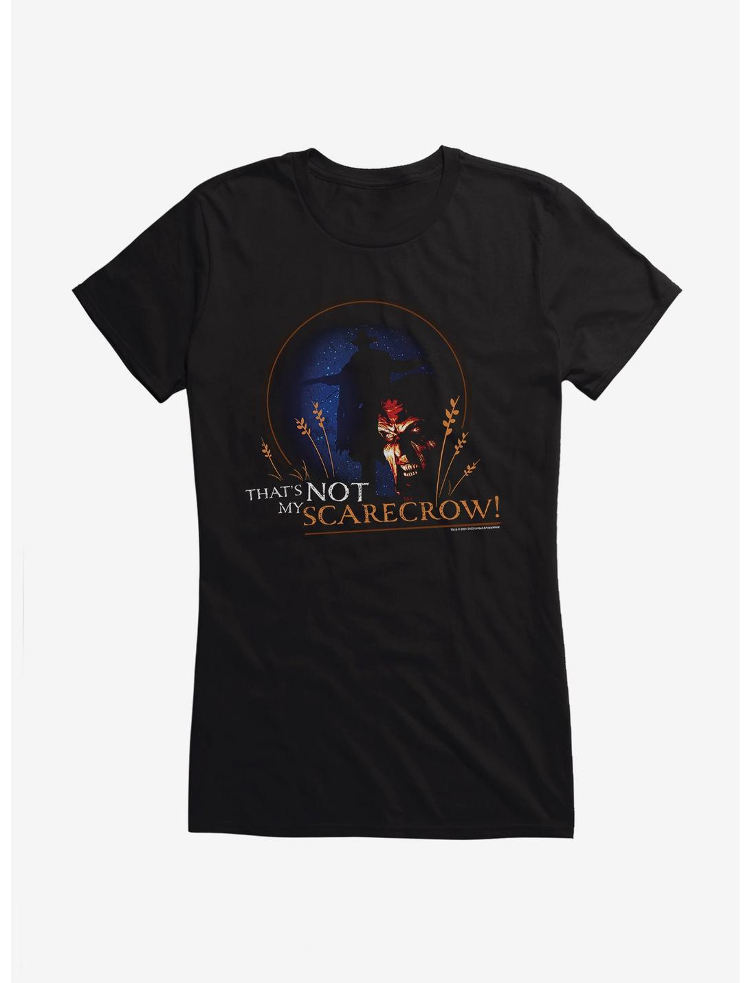 Jeepers Creepers That's Not My Scarecrow Girls T-Shirt, BLACK, hi-res