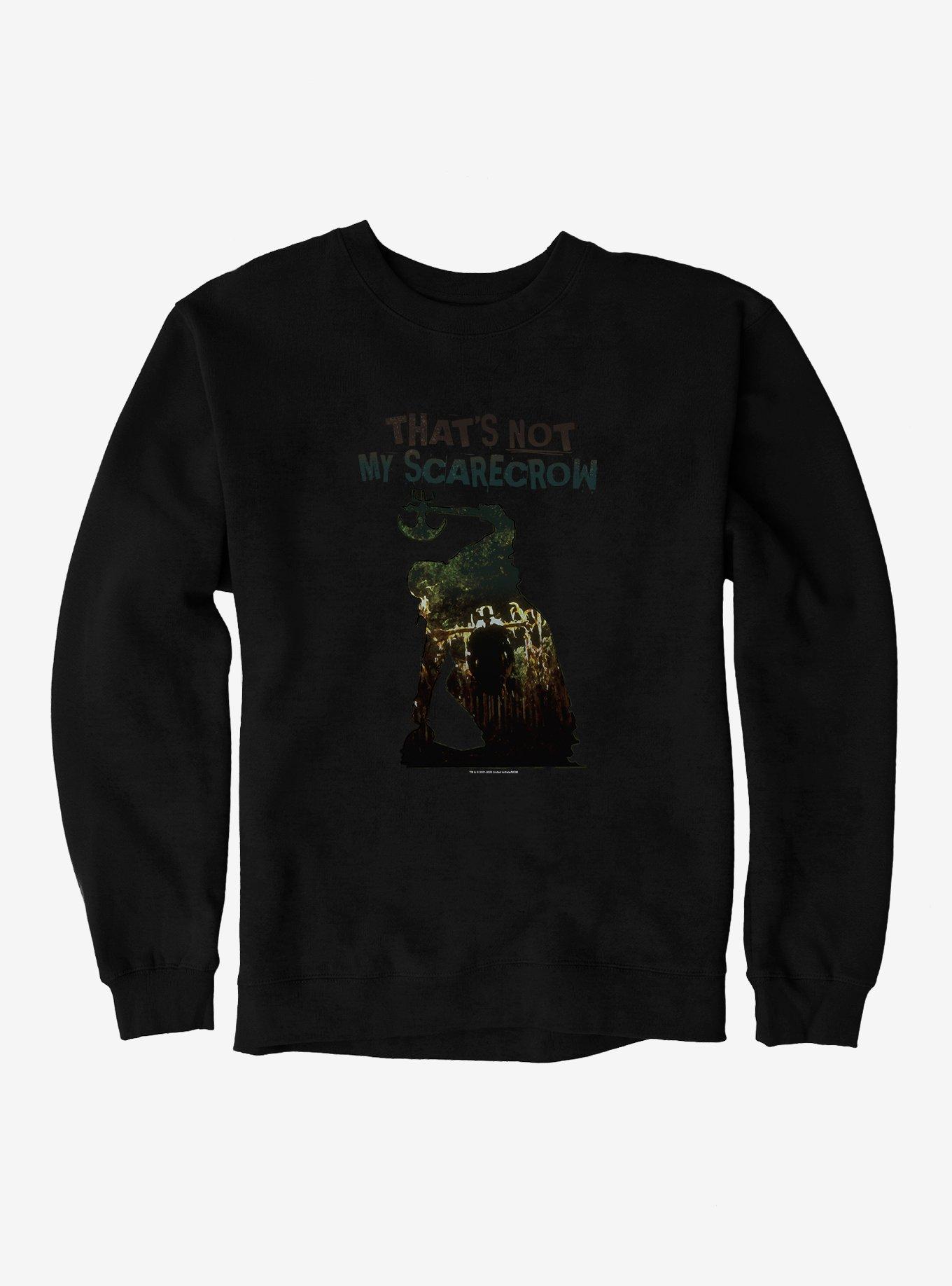 THRDLESS Jeepers Creepers Not My Scarecrow Sweatshirt