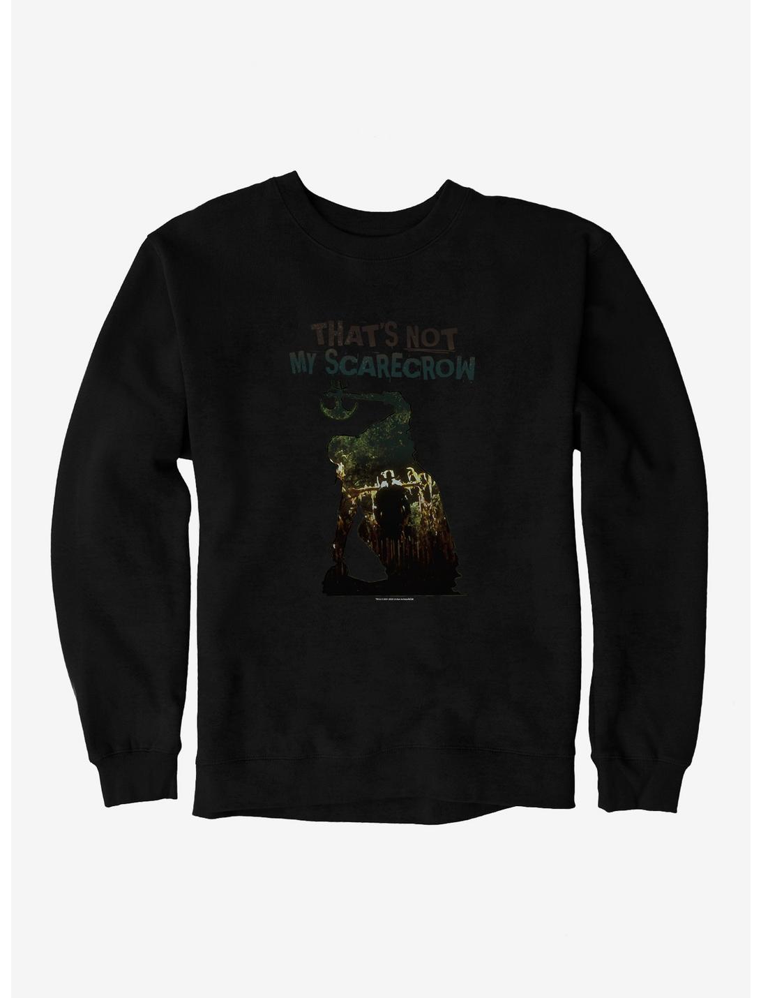 Jeepers Creepers Not My Scarecrow Sweatshirt, BLACK, hi-res