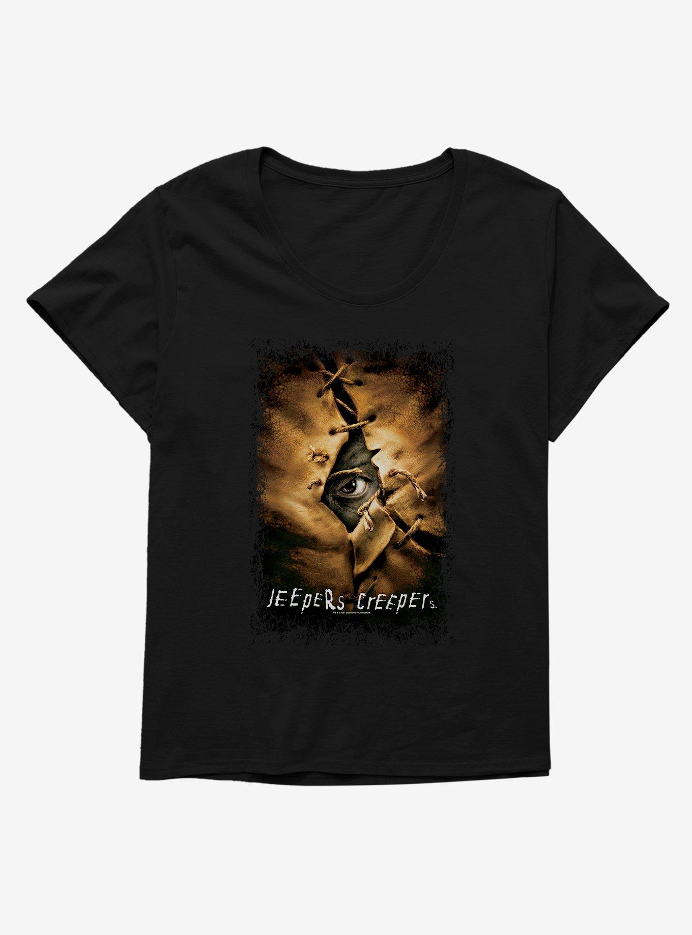 Jeepers Creepers Poster Girls T-Shirt Plus Size, BLACK, hi-res