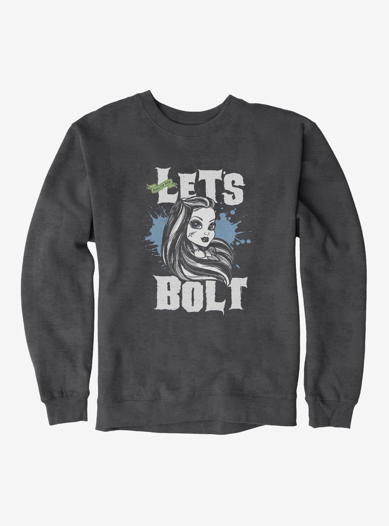 Monster High Let's Bolt Sweatshirt, DARK HEATHER, hi-res