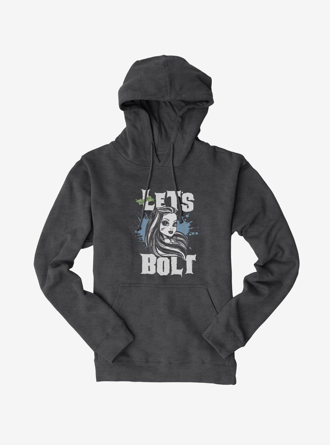 Monster High Let's Bolt Hoodie, CHARCOAL, hi-res