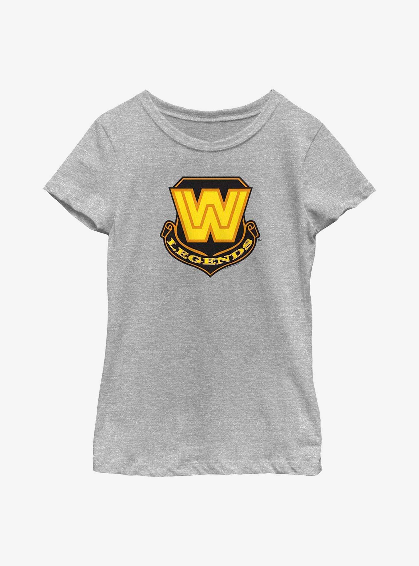 WWE Classic Logo Legends Youth Girls T-Shirt, , hi-res