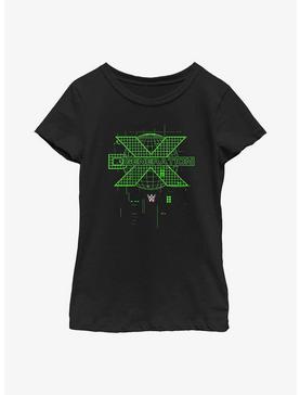 WWE D-Generation X Green Logo Youth Girls T-Shirt, , hi-res