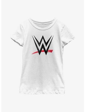 WWE Distressed Logo Youth Girls T-Shirt, , hi-res