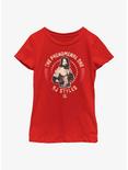 WWE AJ Styles The Phenomenal One Youth Girls T-Shirt, RED, hi-res