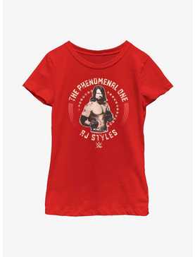 WWE AJ Styles The Phenomenal One Youth Girls T-Shirt, , hi-res