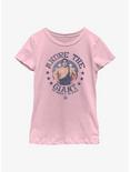 WWE Andre The Giant Retro Youth Girls T-Shirt, PINK, hi-res