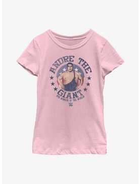 WWE Andre The Giant Retro Youth Girls T-Shirt, , hi-res