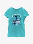 WWE John Cena Never Give Up Youth Girls T-Shirt, TAHI BLUE, hi-res