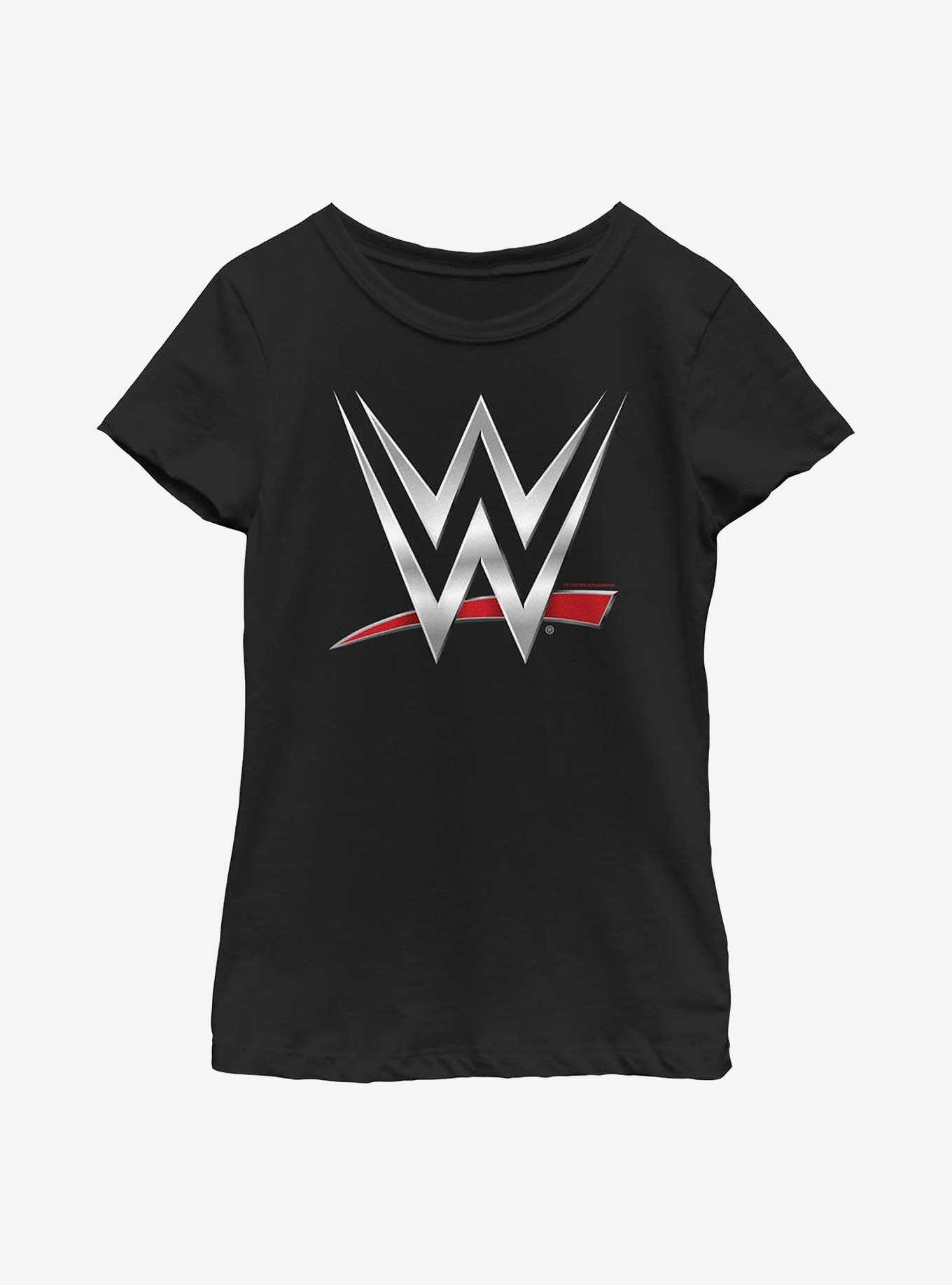 WWE Logo Youth Girls T-Shirt, , hi-res
