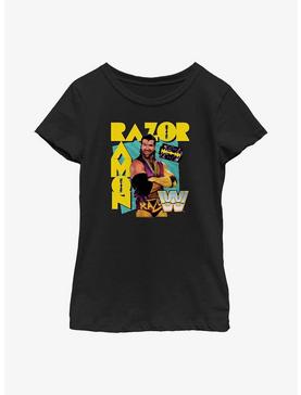 WWE Razor Ramon Scott Hall Youth Girls T-Shirt, , hi-res