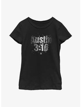 Plus Size WWE Stone Cold Steve Austin 3:16 Logo Youth Girls T-Shirt, , hi-res