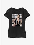 WWE Stone Cold Steve Austin 3:16 Youth Girls T-Shirt, BLACK, hi-res