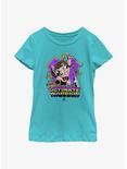 WWE UltImate Warrior Comic Youth Girls T-Shirt, TAHI BLUE, hi-res