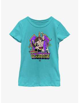 WWE UltImate Warrior Comic Youth Girls T-Shirt, , hi-res