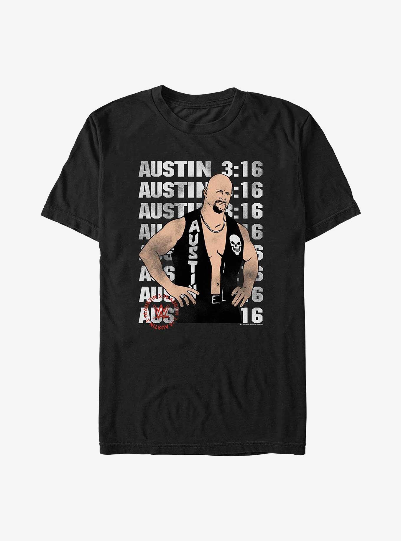 Official Steve Austin Stone Cold 316 T-shirt Ladies Tee