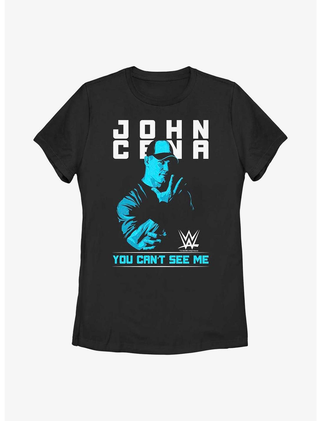 WWE John Cena You Can't See Me Womens T-Shirt, BLACK, hi-res