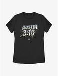 WWE Stone Cold Steve Austin 3:16 Shattered Logo Womens T-Shirt, BLACK, hi-res
