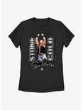 WWE Stone Cold Steve Austin Signature Photo Womens T-Shirt, BLACK, hi-res