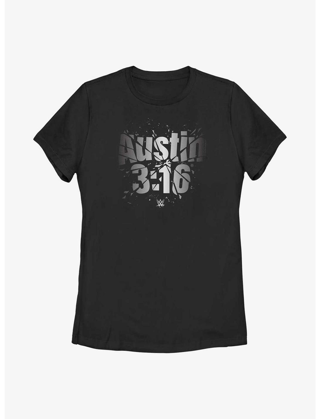WWE Stone Cold Steve Austin 3:16 Logo Womens T-Shirt, BLACK, hi-res