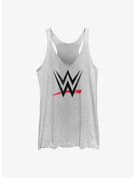 WWE Distressed Logo Womens Tank Top, , hi-res