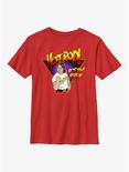 WWE Hot Rod Roddy Piper Youth T-Shirt, RED, hi-res