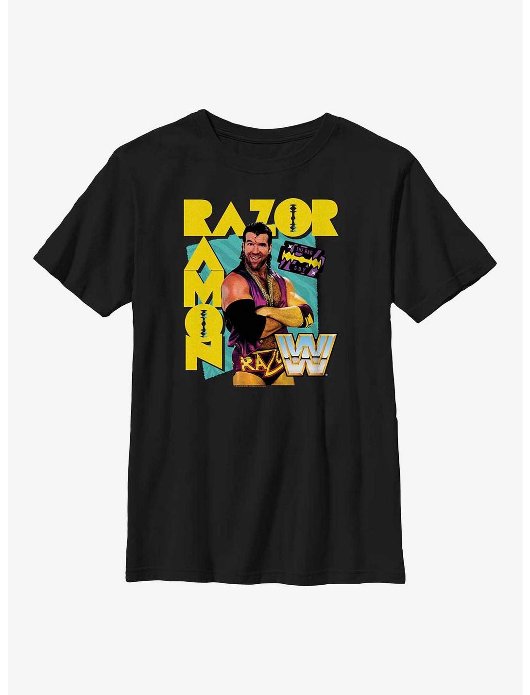 WWE Razor Ramon Scott Hall Youth T-Shirt, BLACK, hi-res