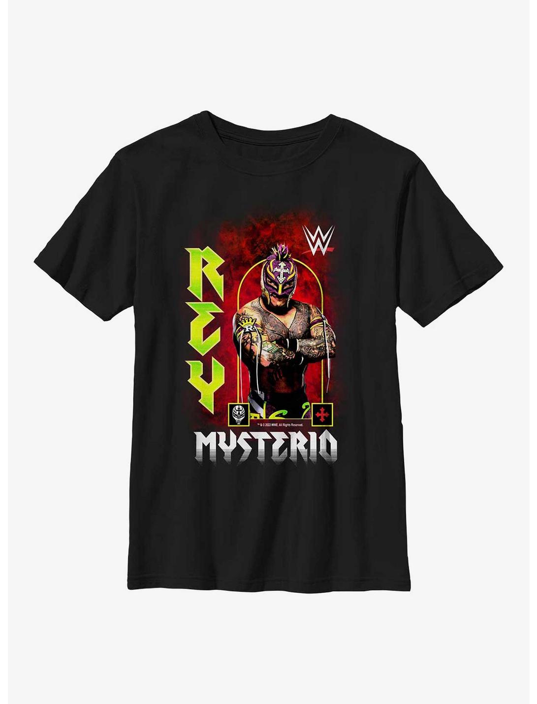 WWE Rey Mysterio Youth T-Shirt, BLACK, hi-res