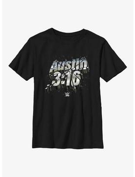 Plus Size WWE Stone Cold Steve Austin 3:16 Shattered Logo Youth T-Shirt, , hi-res