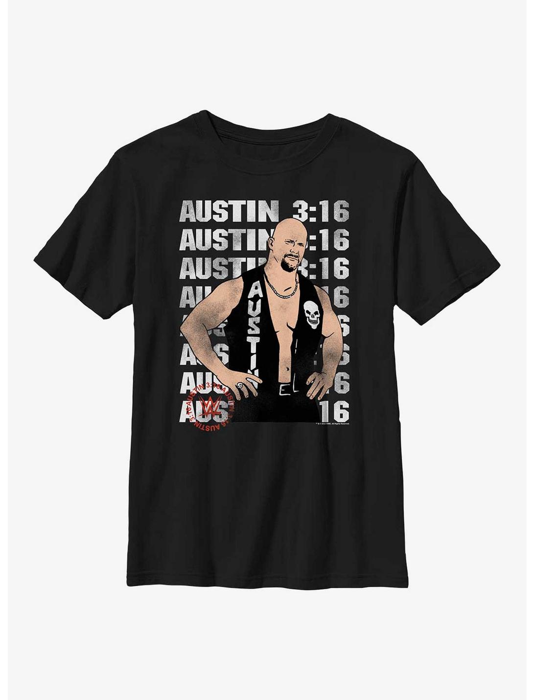 WWE Stone Cold Steve Austin 3:16 Youth T-Shirt, BLACK, hi-res
