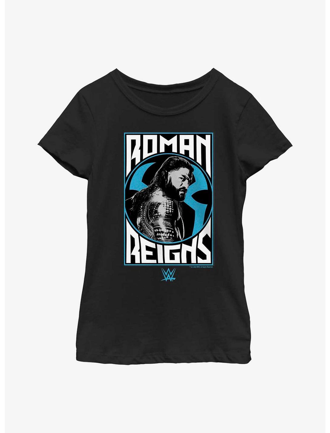 WWE Roman Reigns  Youth Girls T-Shirt, BLACK, hi-res
