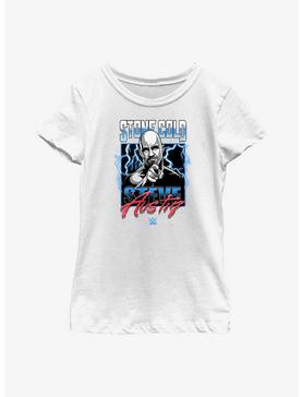 WWE Stone Cold Steve Austin Lightning Youth Girls T-Shirt, , hi-res