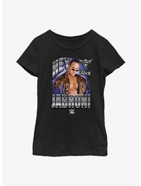 WWE The Rock Hey Jabroni Youth Girls T-Shirt, , hi-res