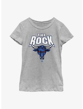 Plus Size WWE The Rock Logo Youth Girls T-Shirt, , hi-res