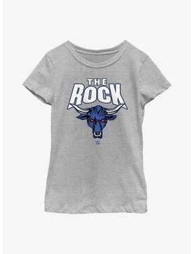 WWE The Rock Logo Youth Girls T-Shirt, , hi-res
