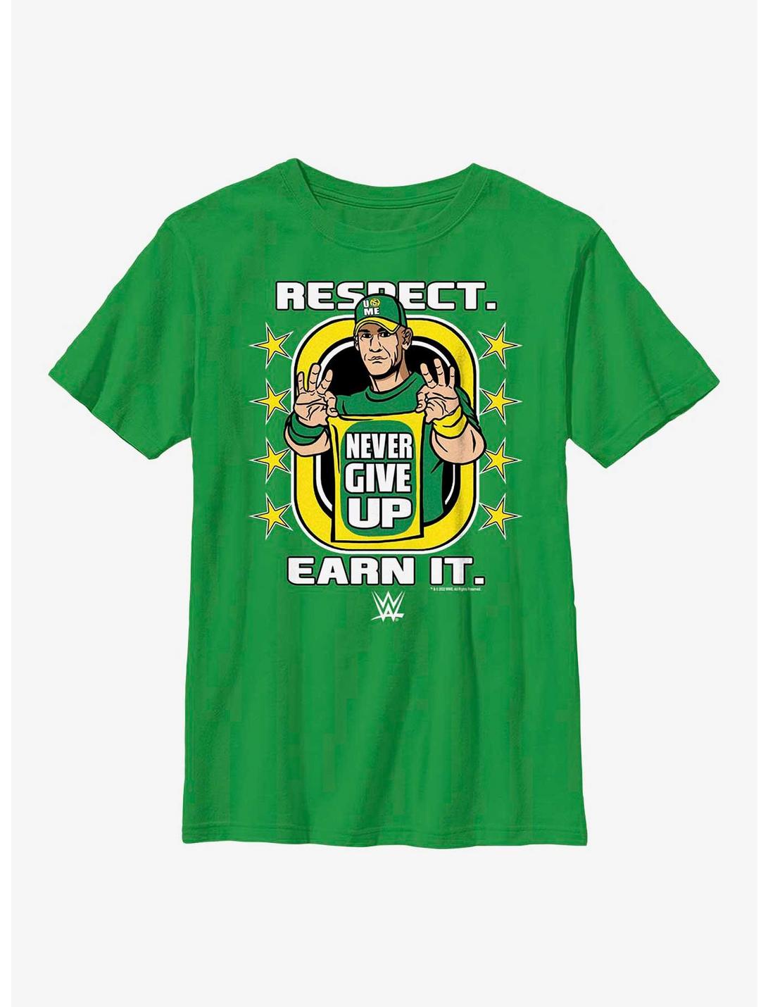 WWE John Cena Respect Earn It Youth T-Shirt, KELLY, hi-res