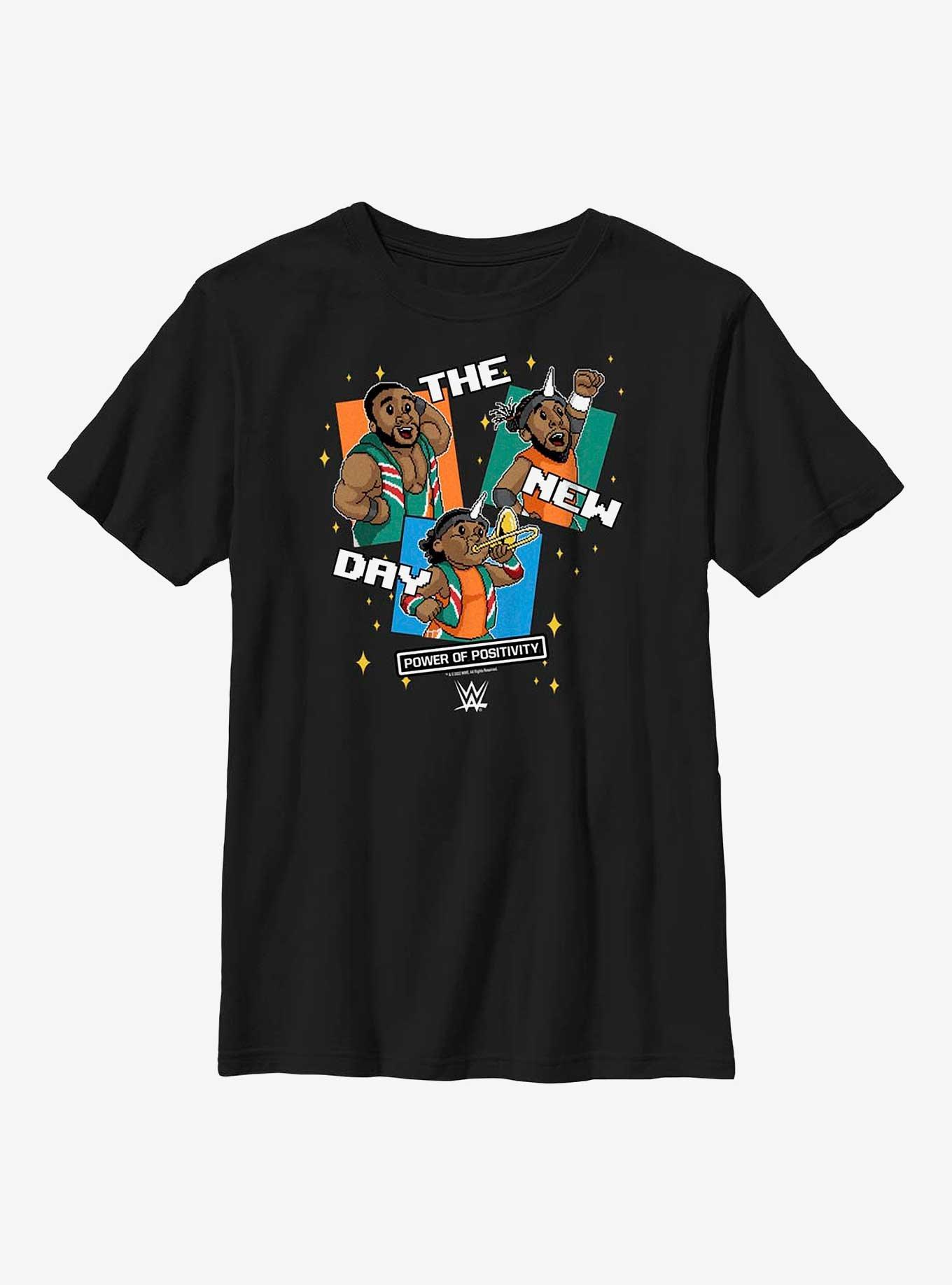 WWE The New Day 8-Bit Youth T-Shirt, , hi-res