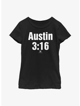 Plus Size WWE Stone Cold Steve Austin 3:16 Classic Logo Youth Girls T-Shirt, , hi-res