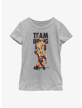 Plus Size WWE The Rock Team Bring It! Photo Youth Girls T-Shirt, , hi-res