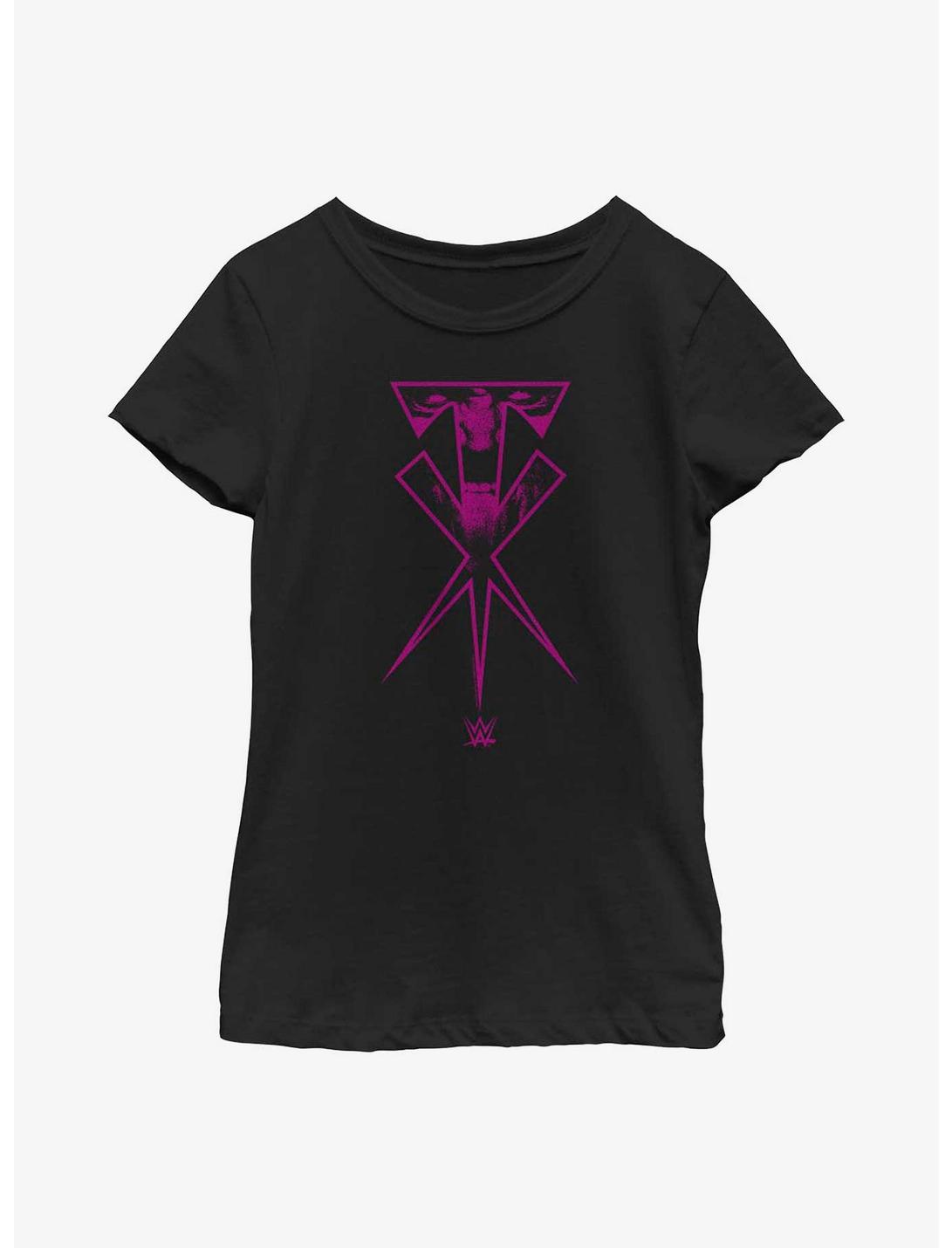 WWE The Undertaker Dark Emblem Youth Girls T-Shirt, BLACK, hi-res