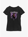 WWE The Undertaker Lightning Storm  Youth Girls T-Shirt, BLACK, hi-res